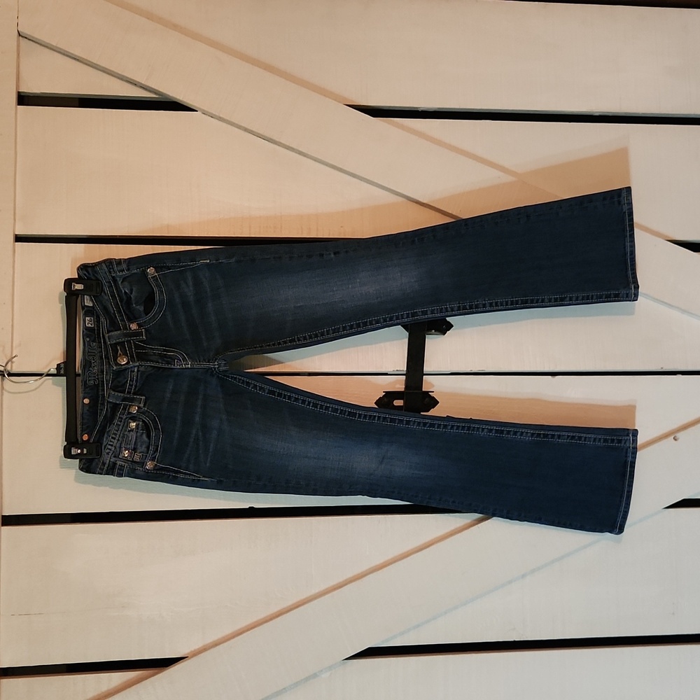 Miss Me Dark Blue Boot Cut Jeans